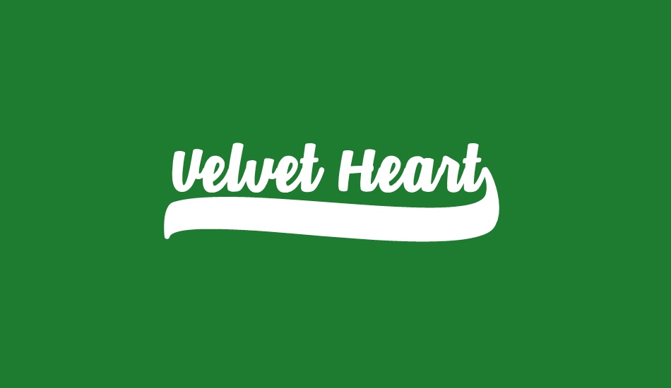 velvet-heart-- font big