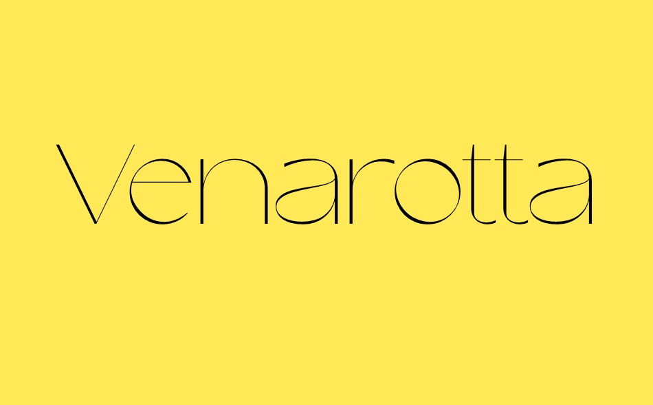 Venarotta font big