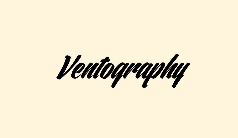 ventography-personal-use-only font big
