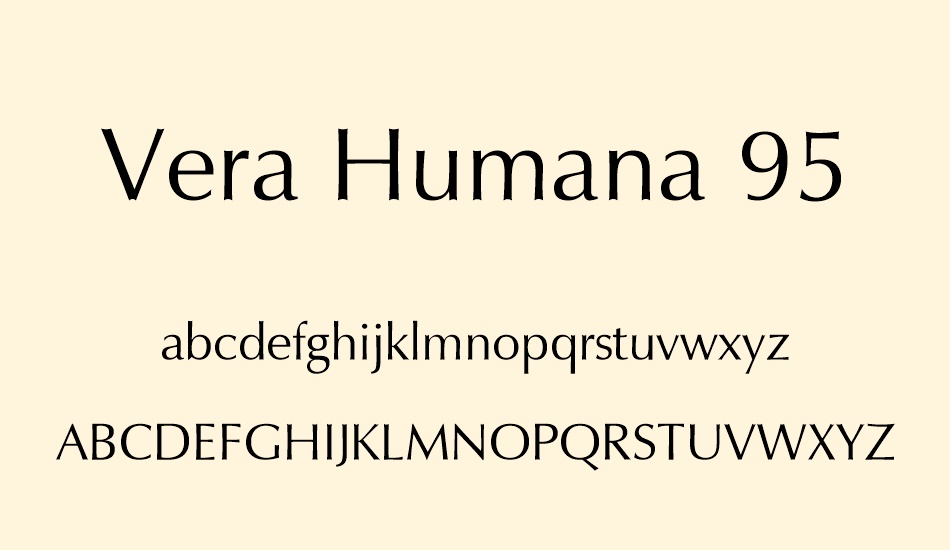 vera-humana-95 font