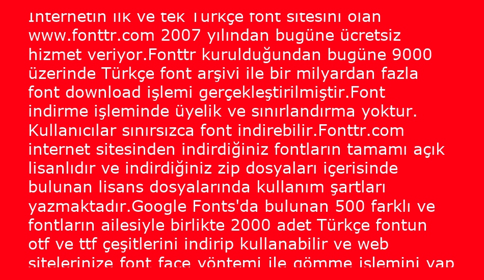 verdana font 1