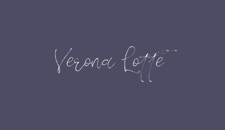 verona-lotte font big
