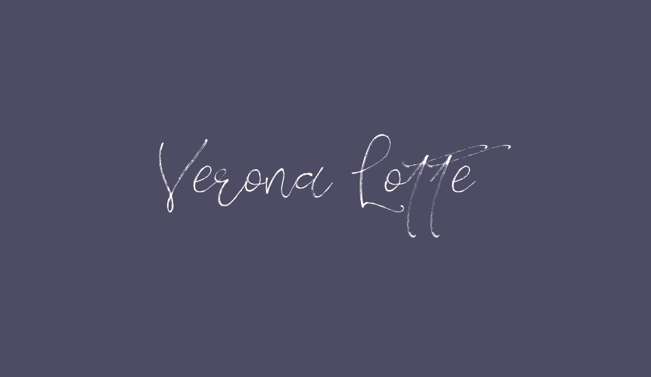 verona-lotte font big