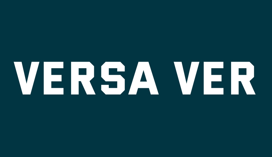 versa-versa font big