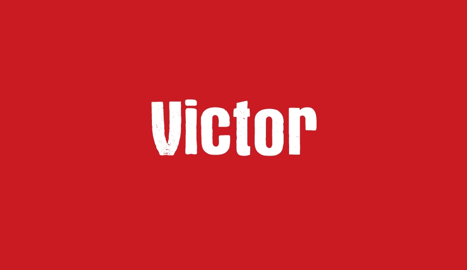 victor font big