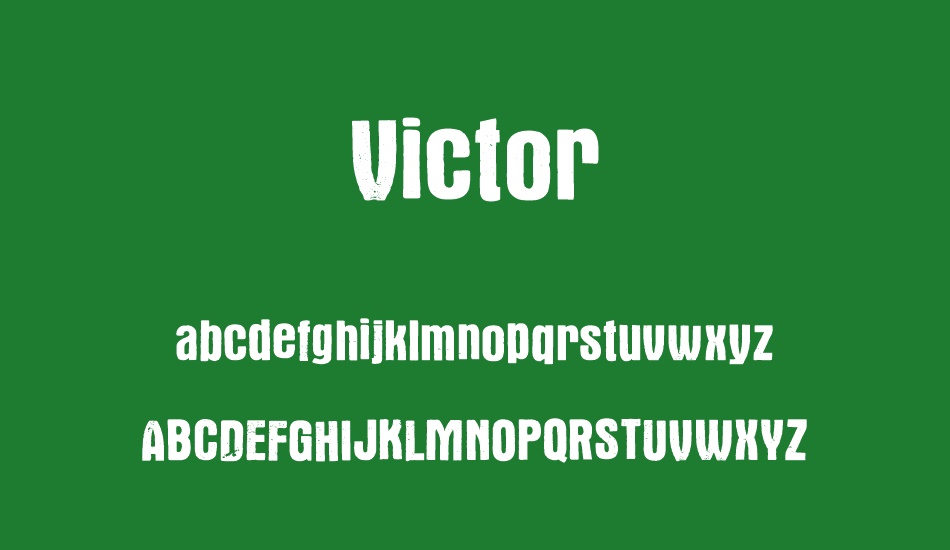 victor font