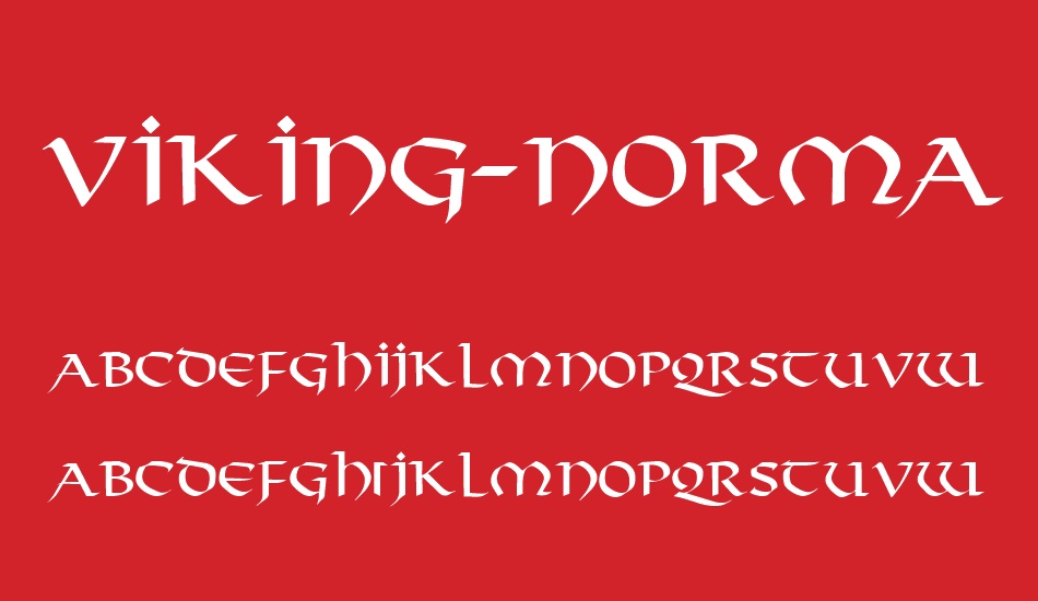 viking-normal font