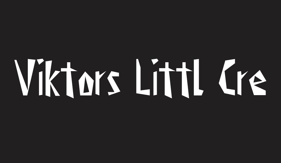 viktors-littl-creepy-horror font big