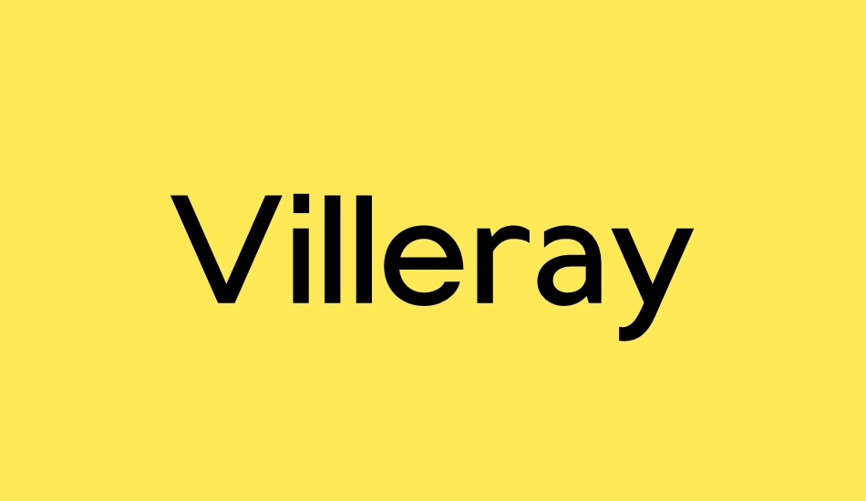 villeray font big