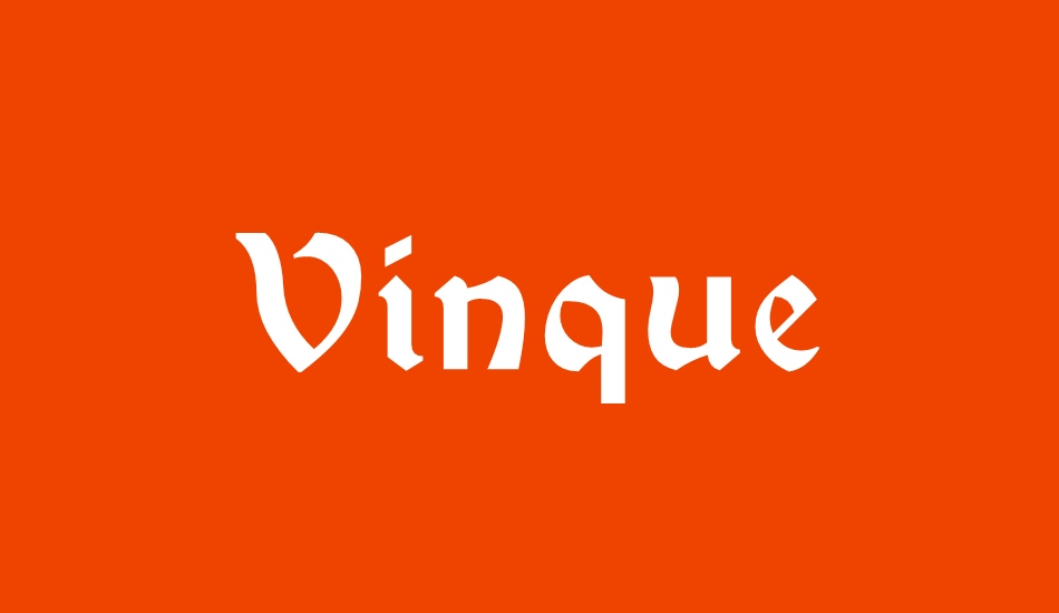 vinque font big