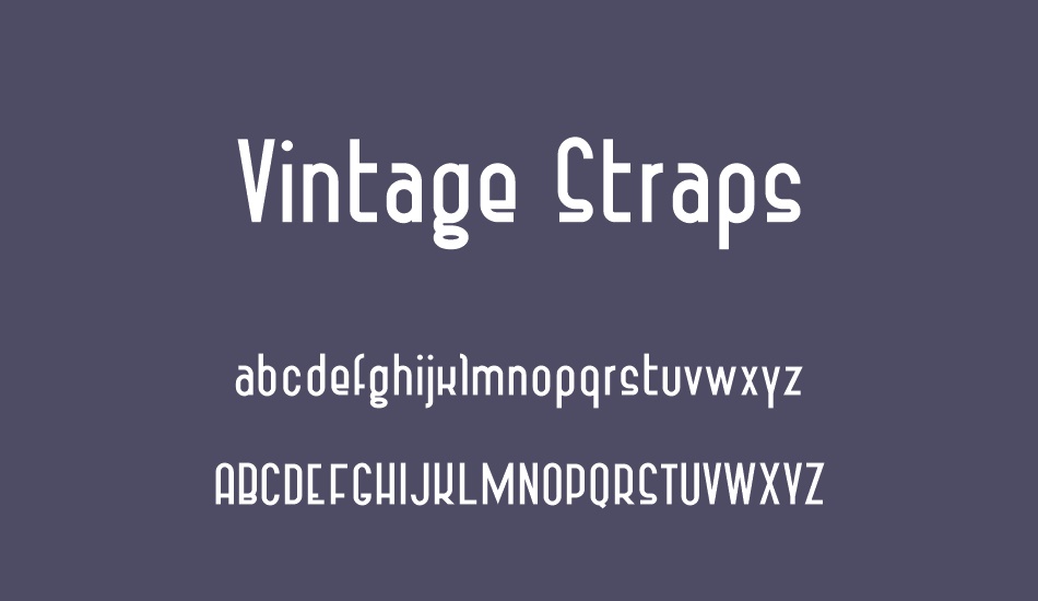 vintage-straps font