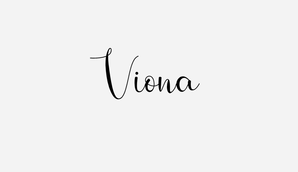 viona font big