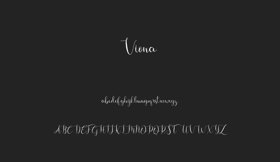 viona font