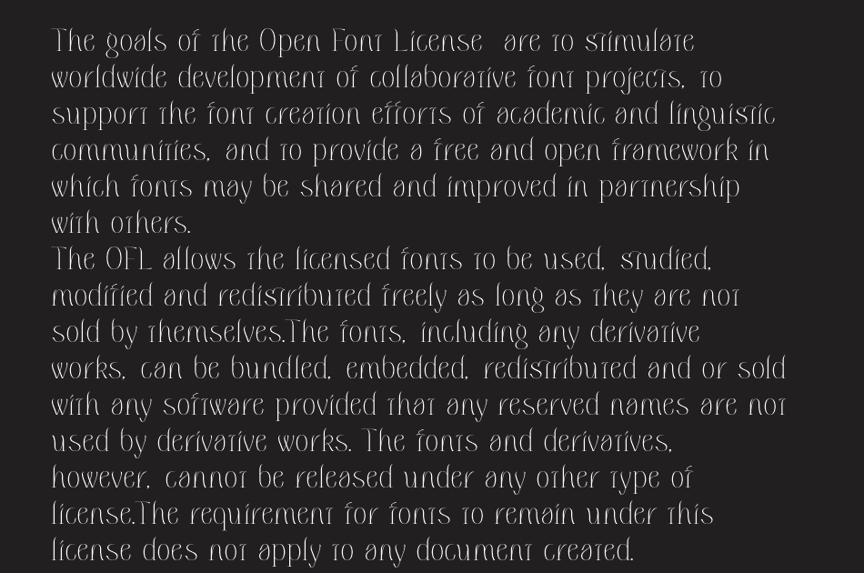 Volatile Serif font 1