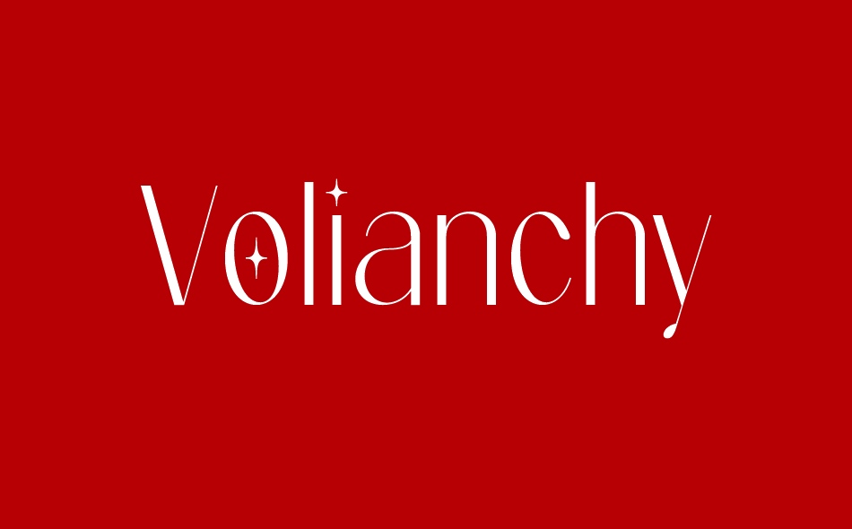 Volianchy font big