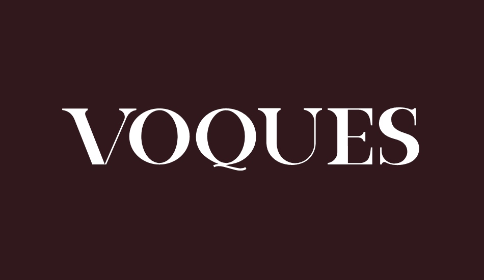 voques-personal-use font big