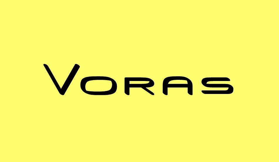 voras font big