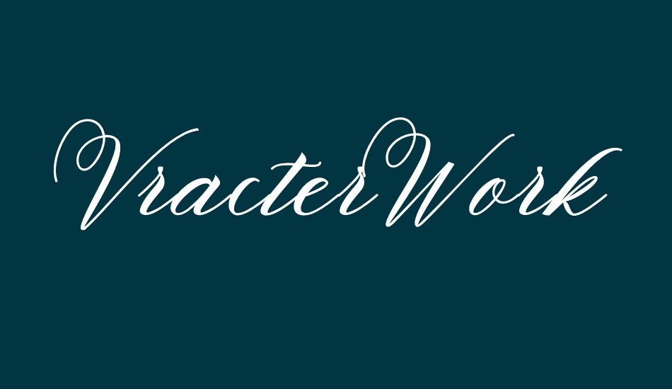 vracterwork font big