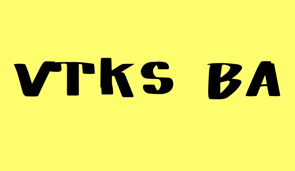 vtks-basicona font big