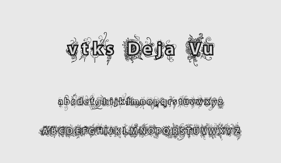 vtks-deja-vu font