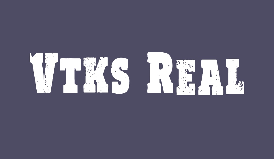 vtks-realm font big