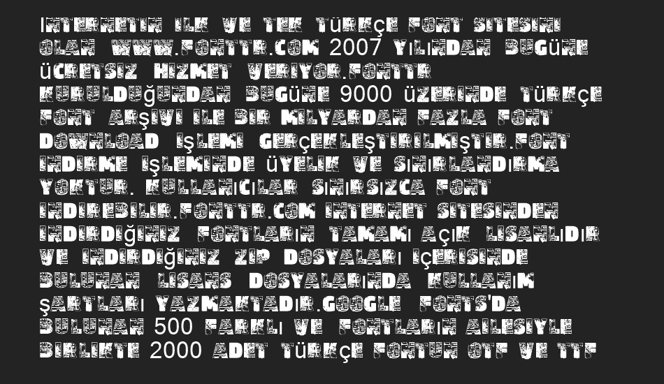 vtks-ultramein font 1