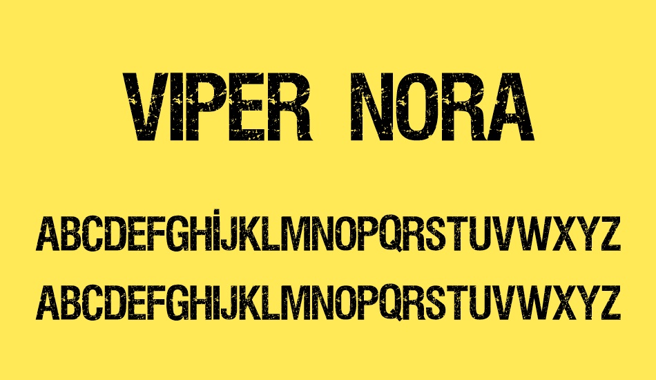 vıper-nora font