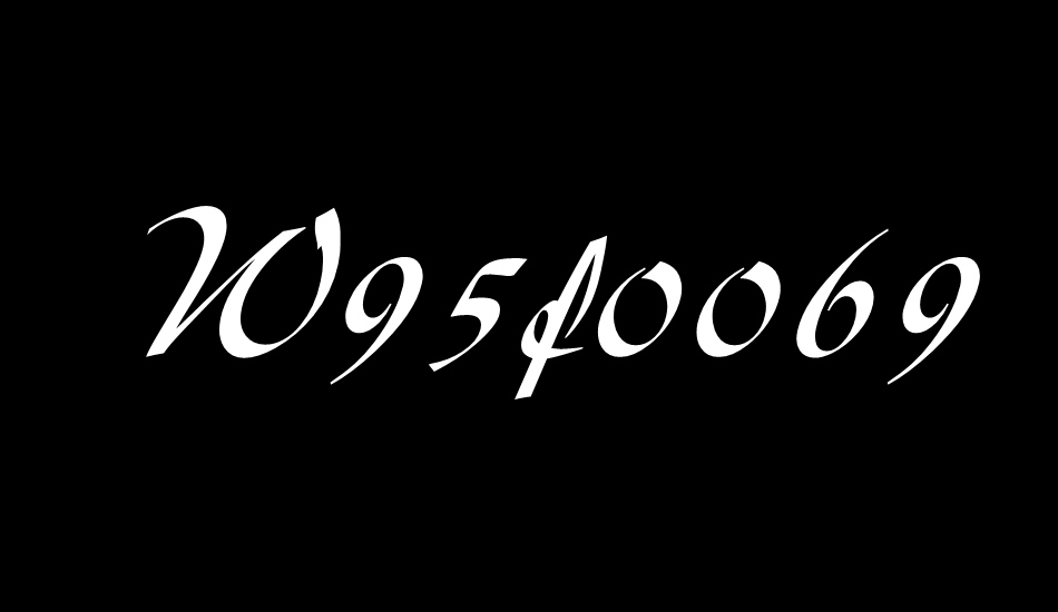 w95f0069 font big