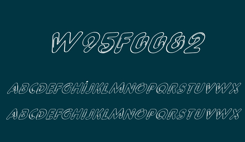 w95f0082 font