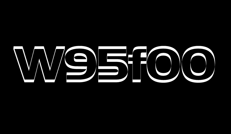 w95f0090 font big