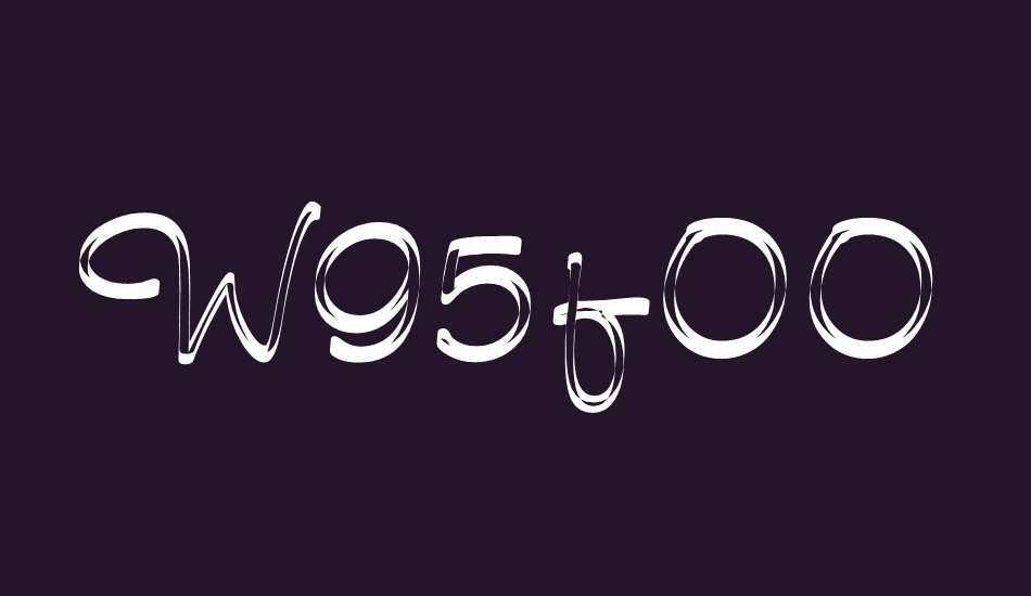 w95f0093 font big