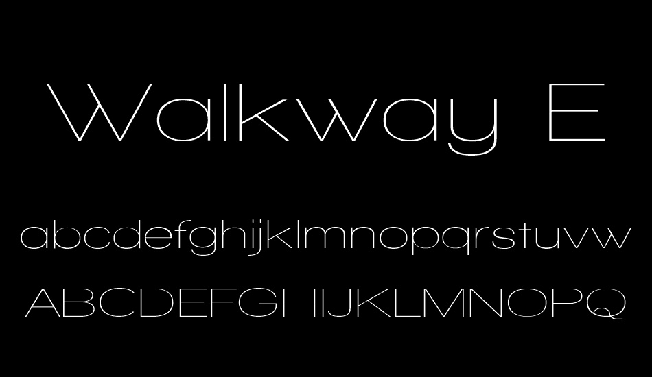walkway-expand font