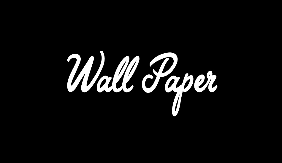 wall-paper-personal-use font big