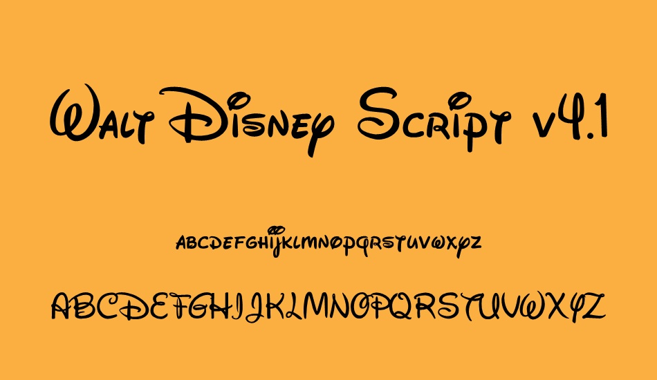 walt-disney-script-v4-1 font