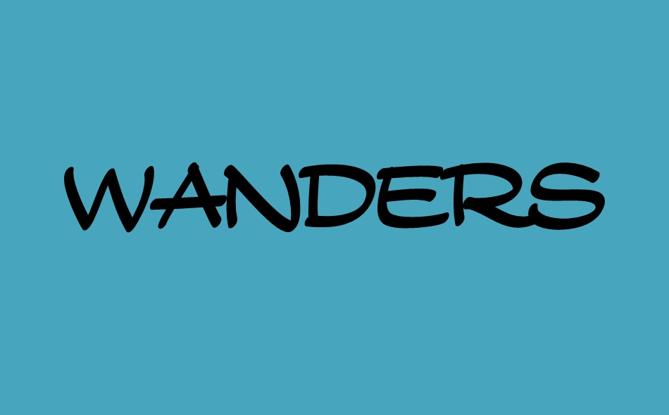 Wanders font big