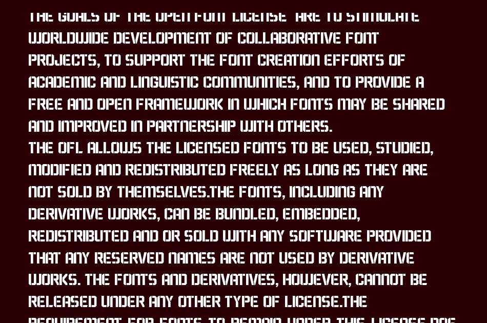 Wargate font 1