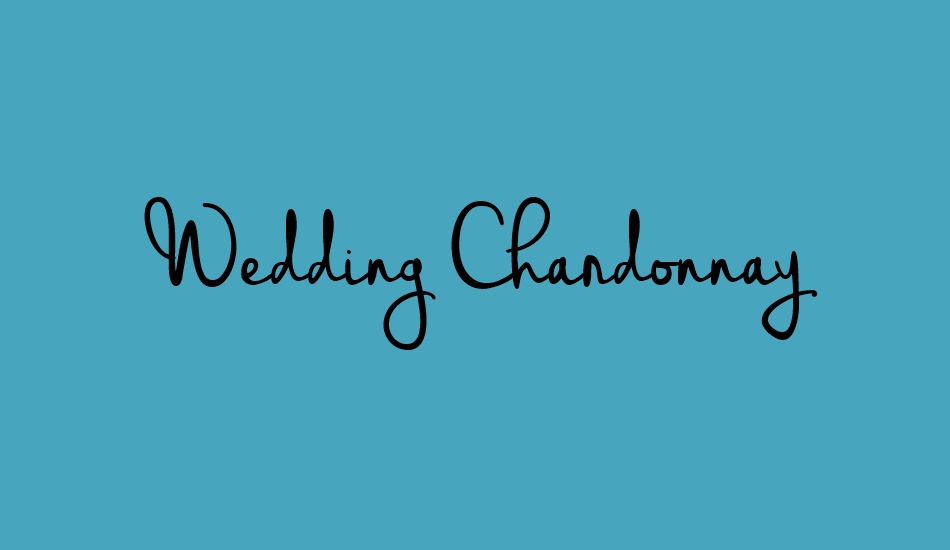 wedding-chardonnay font big