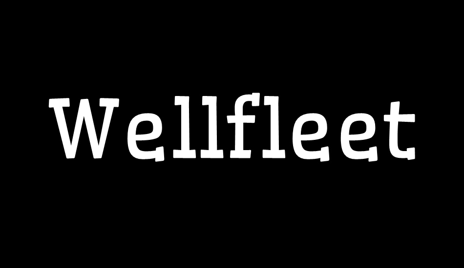 wellfleet font big