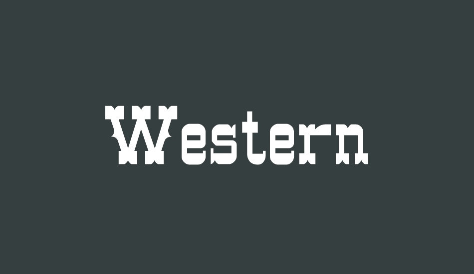 western font big