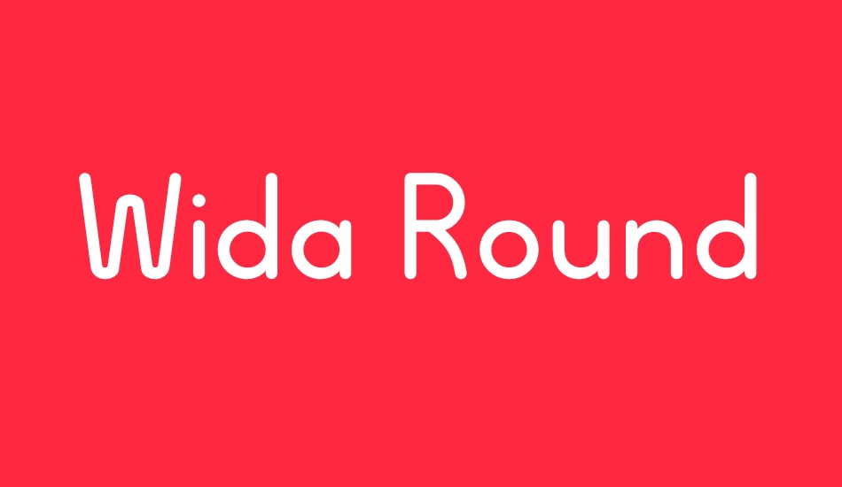 wida-round-demo font big