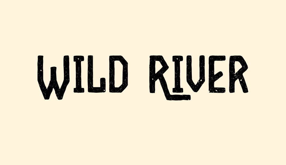 wild-river font big