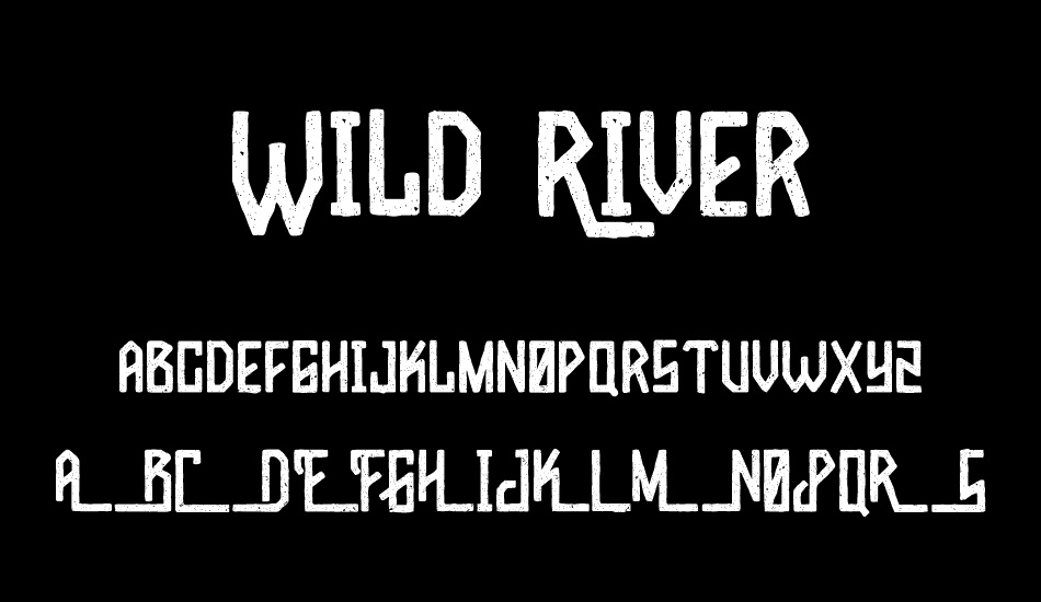 wild-river font