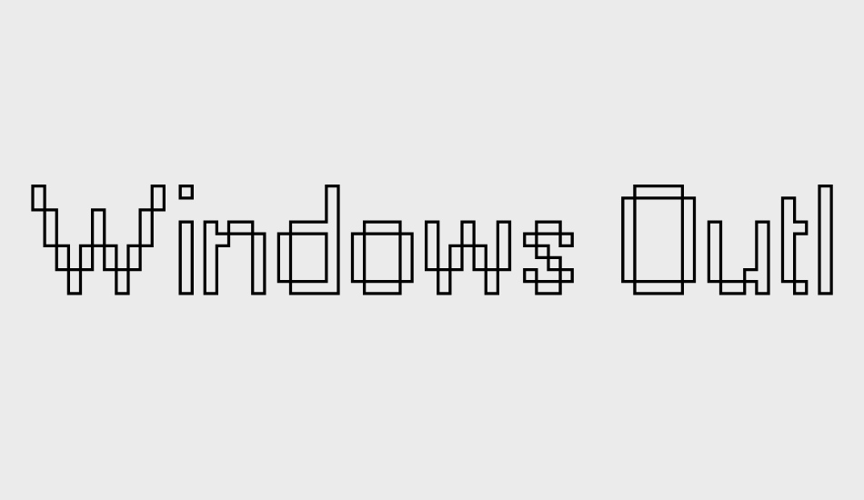 windows-outline font big