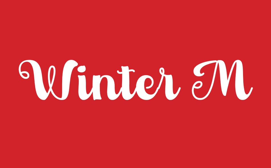 Winter Mage font big