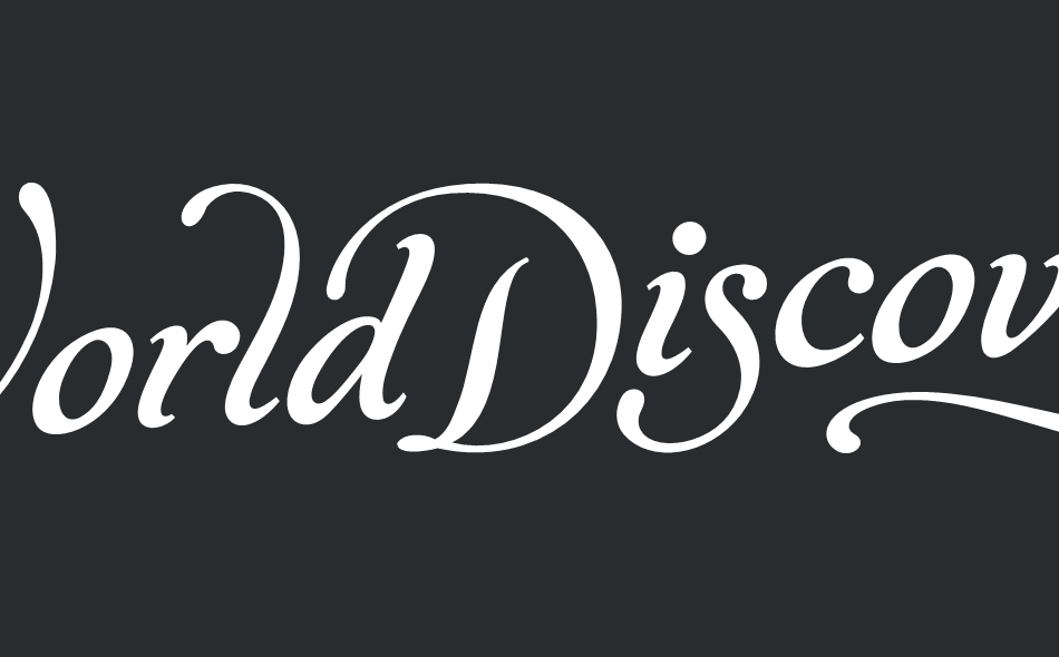 World Discovery font big