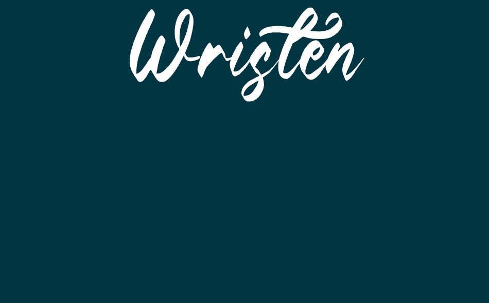 Wristen font big