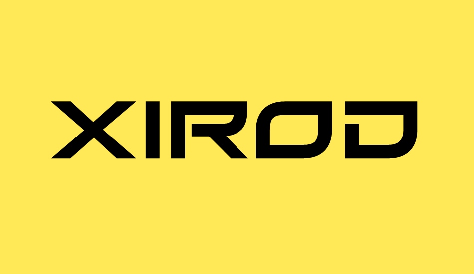 xirod font big