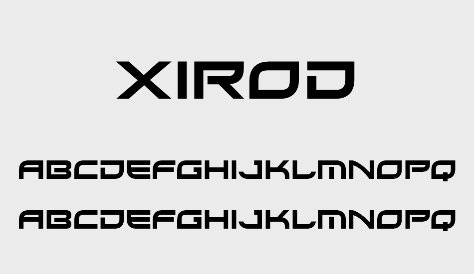 xirod font