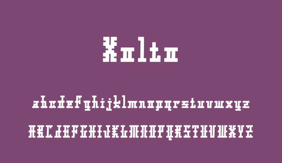 xolto font