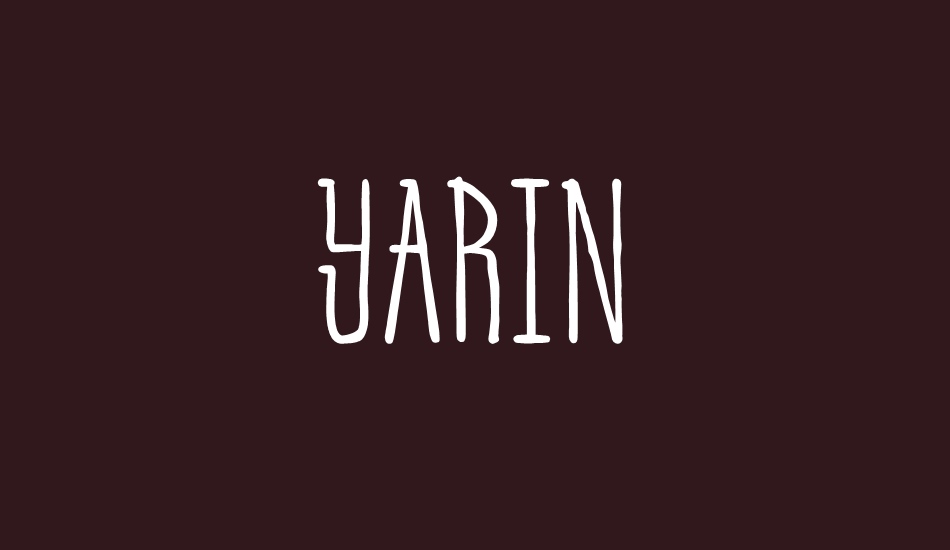 yarin font big